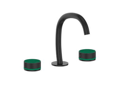 Vogt Mond 8" C.C. Lavatory Faucet With Pop-Up Drain - Moon Handle - BF.M1.1331