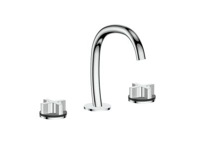Vogt Mond 8" C.C. Lavatory Faucet With Pop-Up Drain - Cross Handle - BF.M3.1331