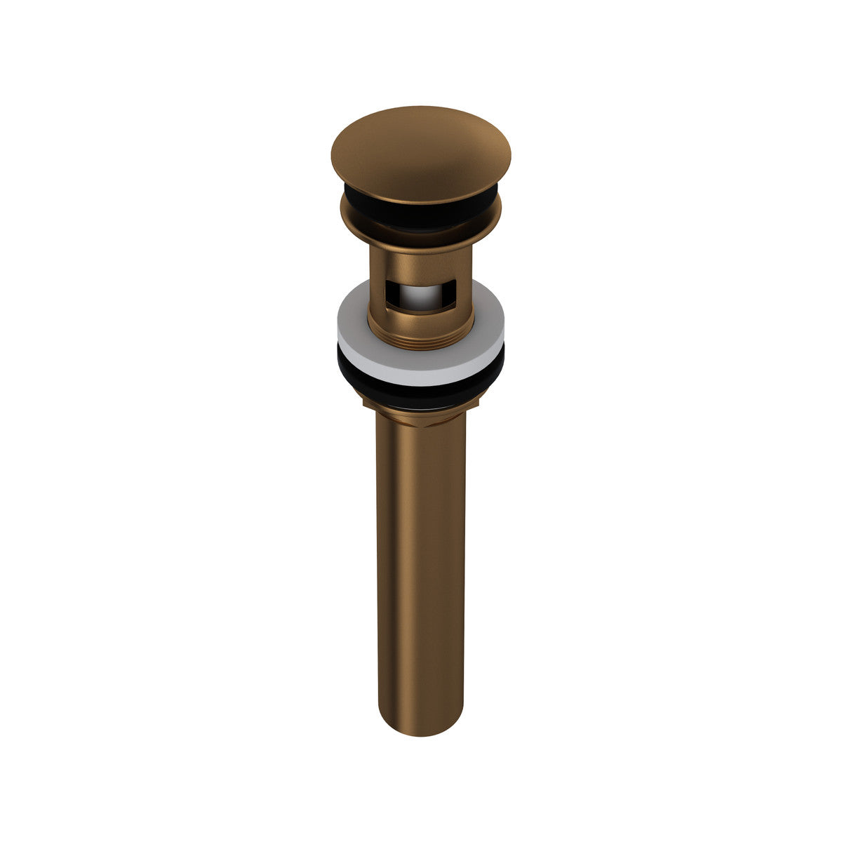 Rohl Lavatory Push Drain With Overflow With 6 Inch Tailpiece - 5447