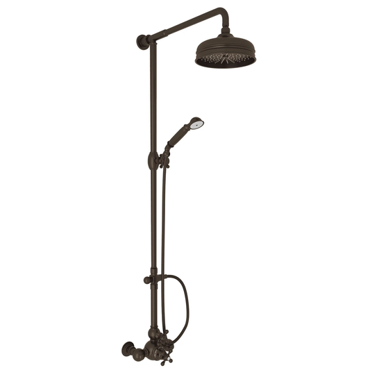 Rohl Arcana Exposed Therm Valve With Volume And Temperature Control, Cross Handles - AC407X