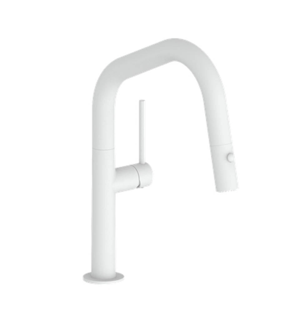 Vogt Dornbirn Pull Down 13" Bar/Prep Kitchen Faucet With Angular Spout