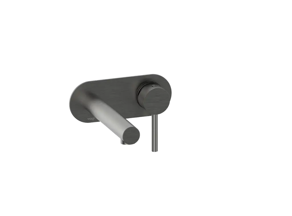 Vogt Wörgl Wall-Mount Lavatory Faucet With Face Plate & Rough-In Valve - BF.WL.1410
