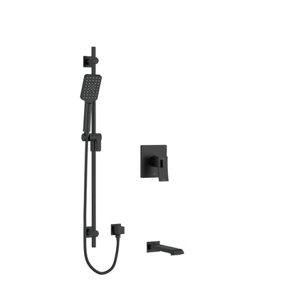 Riobel Zendo Shower Kit 1244 Trim Only Knurled Handles - TKIT1244ZOTQ