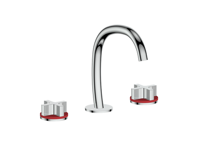 Vogt Mond 8" C.C. Lavatory Faucet With Pop-Up Drain - Cross Handle - BF.M3.1331