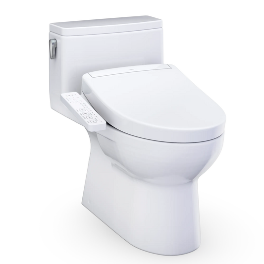 TOTO NEW Redington Washlet + S2 One-Piece Toilet - 1.28 GPF Universal Height