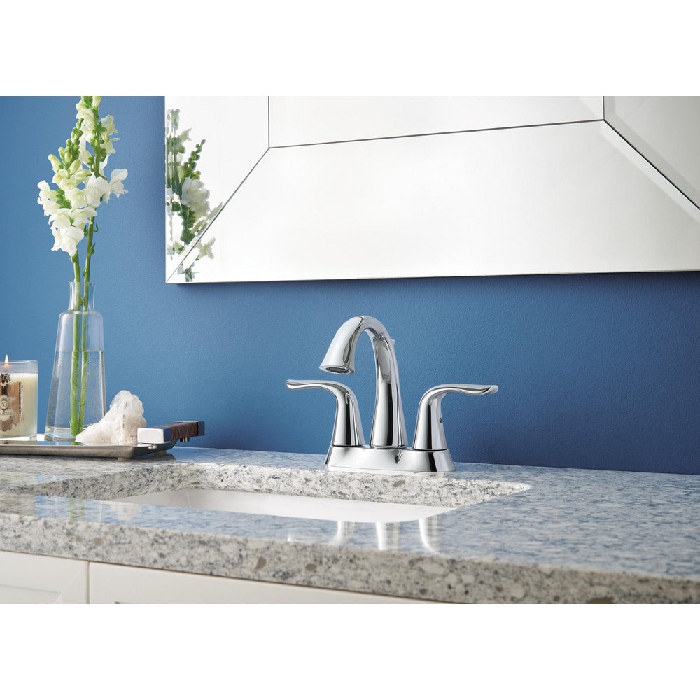 Delta Lahara Two Handle Centerset Bathroom Faucet - 2538-SSMPU-DST