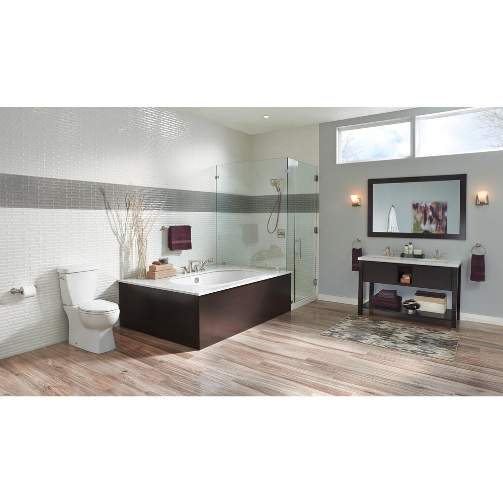Delta Ashlyn Two Handle Centerset Lavatory Faucet - Metal Pop-Up
