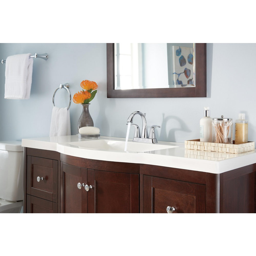 Delta Lahara Two Handle Centerset Bathroom Faucet - 2538-SSMPU-DST
