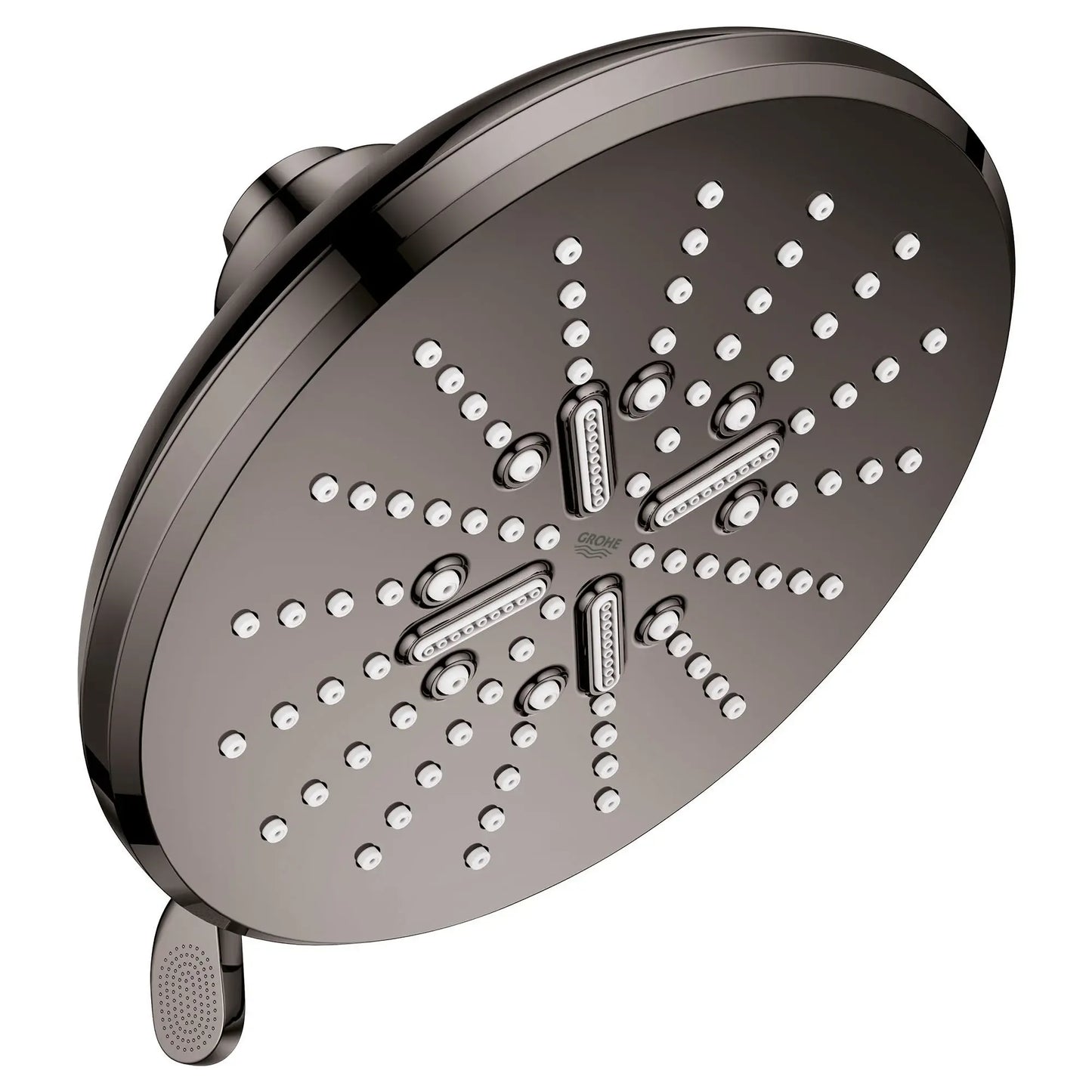 Grohe Rainshower SmartActive Shower Head, 6-1/2" - 3 Sprays, 1.75 GPM (6.6 L/min) - 26789
