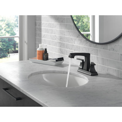 Delta Ashlyn Two Handle Centerset Lavatory Faucet - Metal Pop-Up