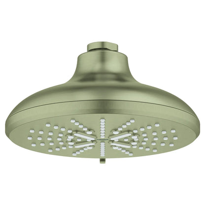 Grohe Rainshower SmartActive Shower Head, 6-1/2" - 3 Sprays, 1.75 GPM (6.6 L/min) - 26789
