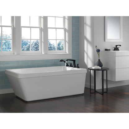 Delta Ashlyn Two Handle Centerset Lavatory Faucet - Metal Pop-Up