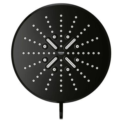 Grohe Rainshower SmartActive Shower Head, 6-1/2" - 3 Sprays, 1.75 GPM (6.6 L/min) - 26789