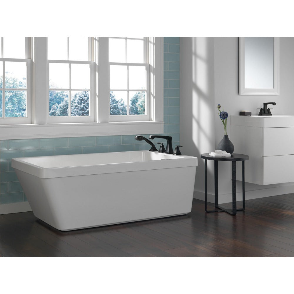 Delta Ashlyn Two Handle Centerset Lavatory Faucet - Metal Pop-Up