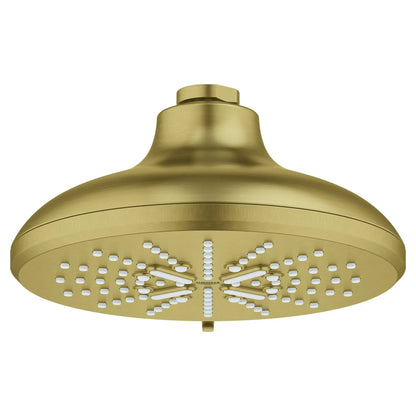 Grohe Rainshower SmartActive Shower Head, 6-1/2" - 3 Sprays, 1.75 GPM (6.6 L/min) - 26789