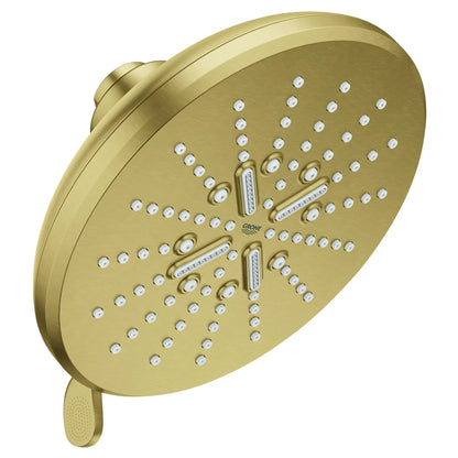 Grohe Rainshower SmartActive Shower Head, 6-1/2" - 3 Sprays, 1.75 GPM (6.6 L/min) - 26789