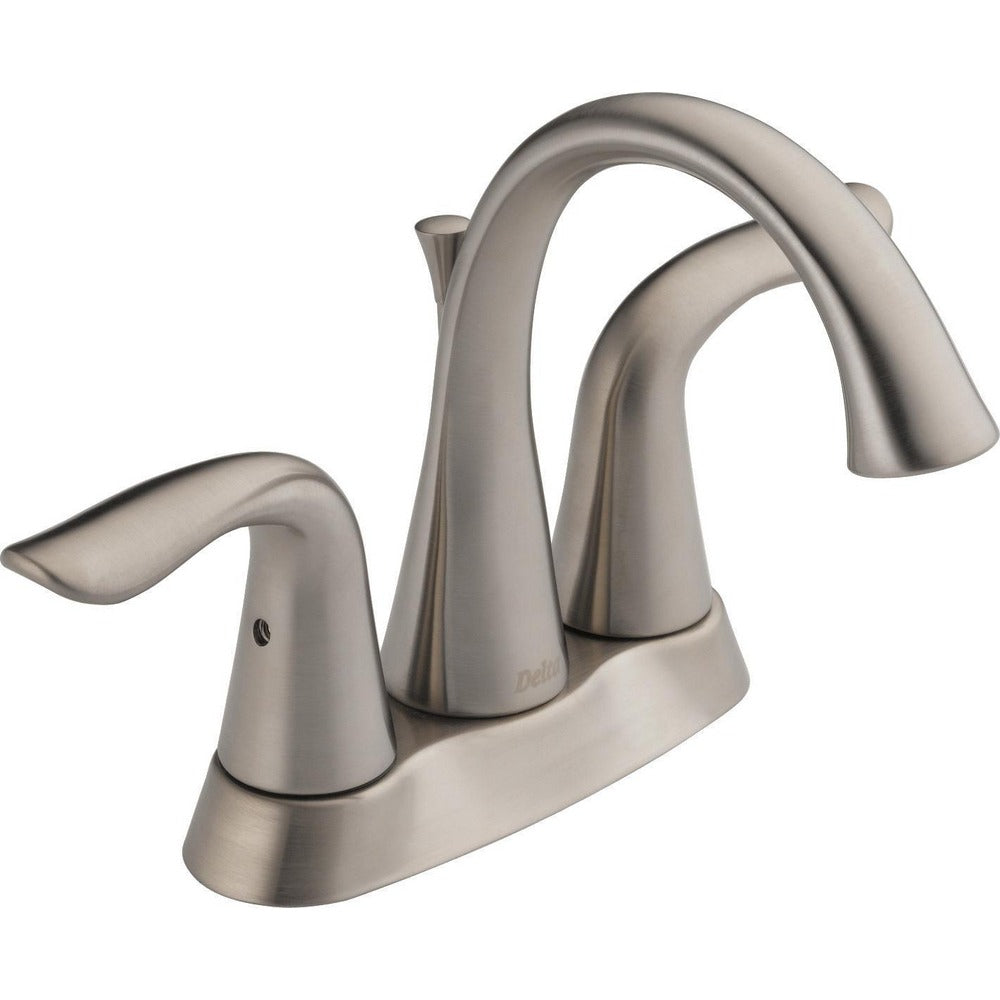 Delta Lahara Two Handle Centerset Bathroom Faucet - 2538-SSMPU-DST