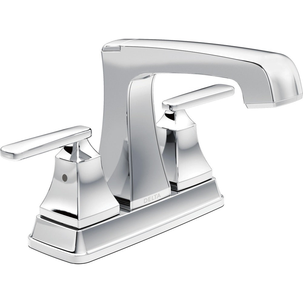 Delta Ashlyn Two Handle Centerset Lavatory Faucet - Metal Pop-Up