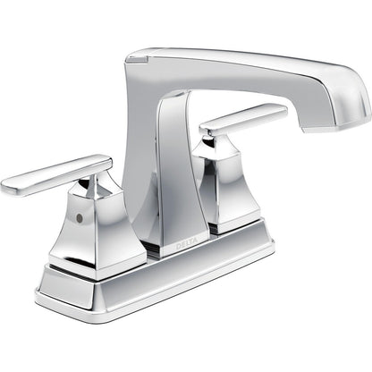 Delta Ashlyn Two Handle Centerset Lavatory Faucet - Metal Pop-Up