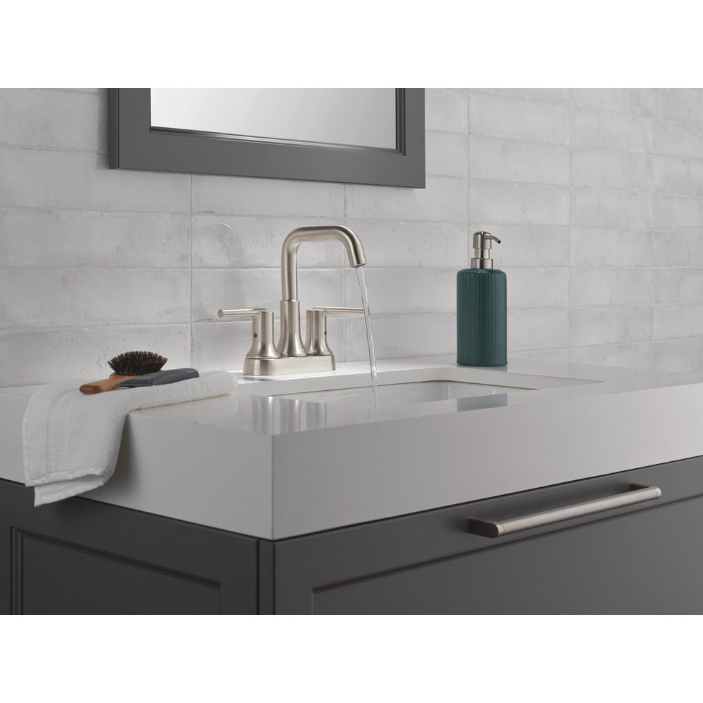 Delta Trinsic Centerset Bathroom Faucet