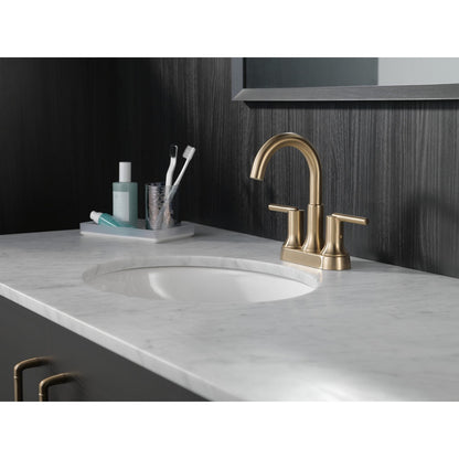 Delta Trinsic Two Handle Centerset Bathroom Faucet