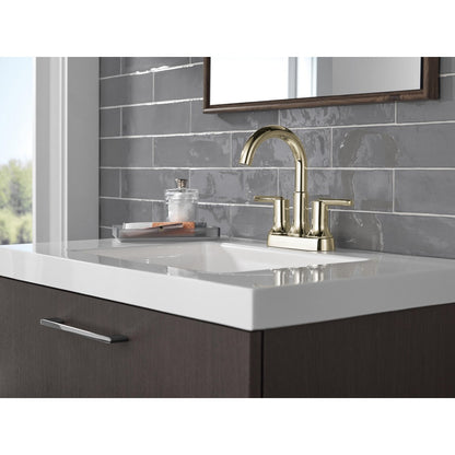 Delta Trinsic Two Handle Centerset Bathroom Faucet