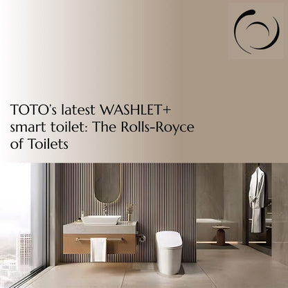 TOTO WASHLET® G5A Integrated Smart Toilet - 1.2 GPF/1.0 GPF - Eunoia 