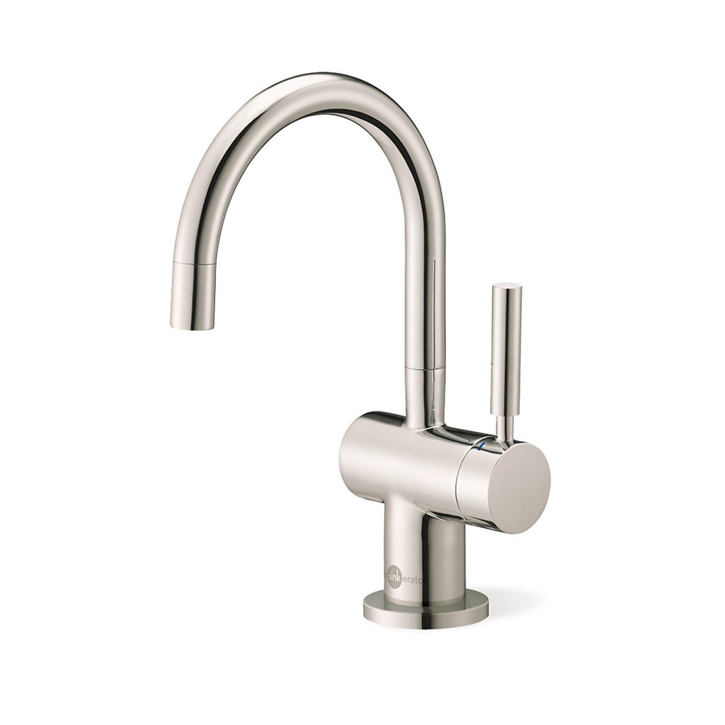 InSinkErator Indulge Modern HC3300 Instant Hot and Cold Water Faucet - Polished Nickel - 44239E-ISE