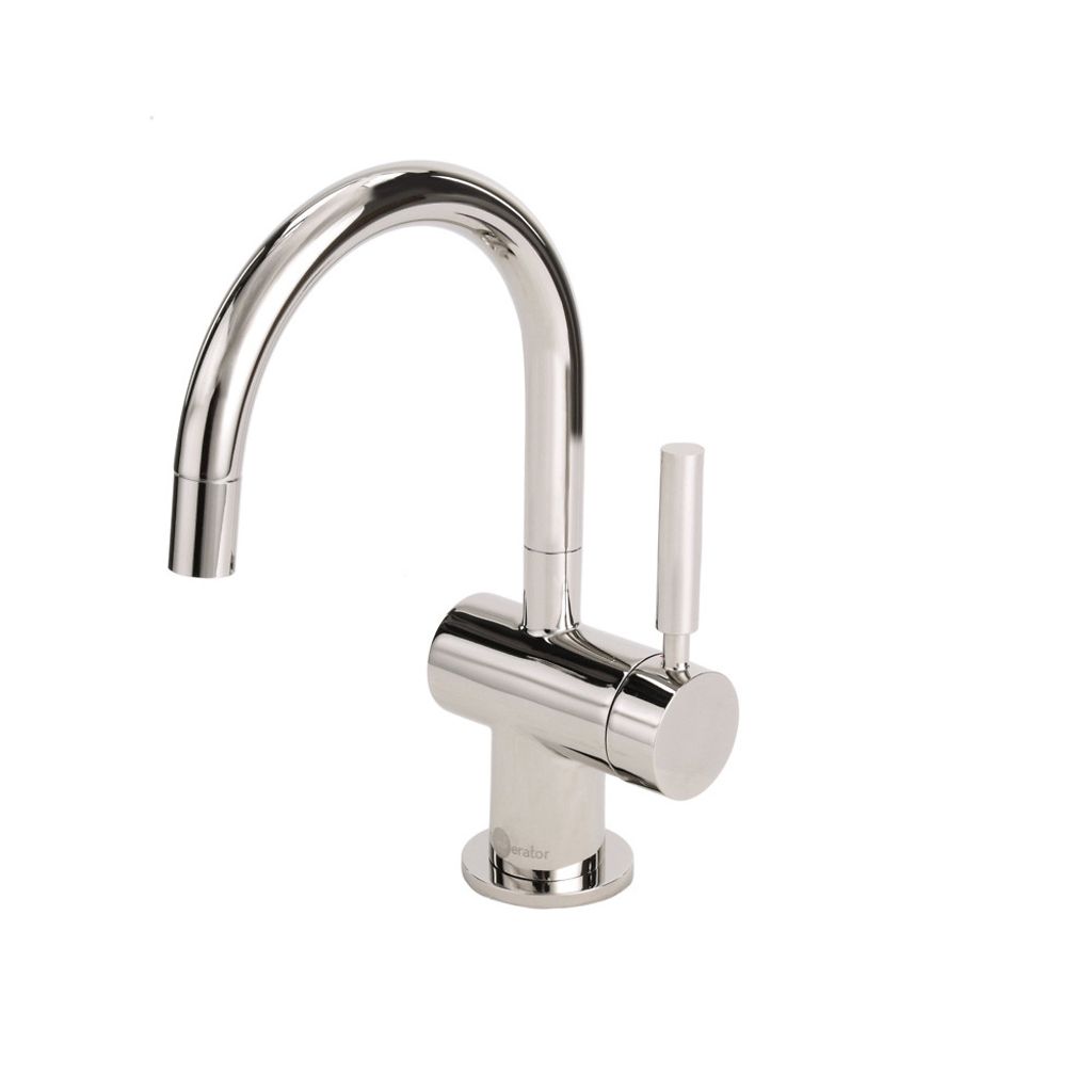 InSinkErator Indulge Modern H3300 Instant Hot Water Faucet - Polished Nickel - 44240E-ISE