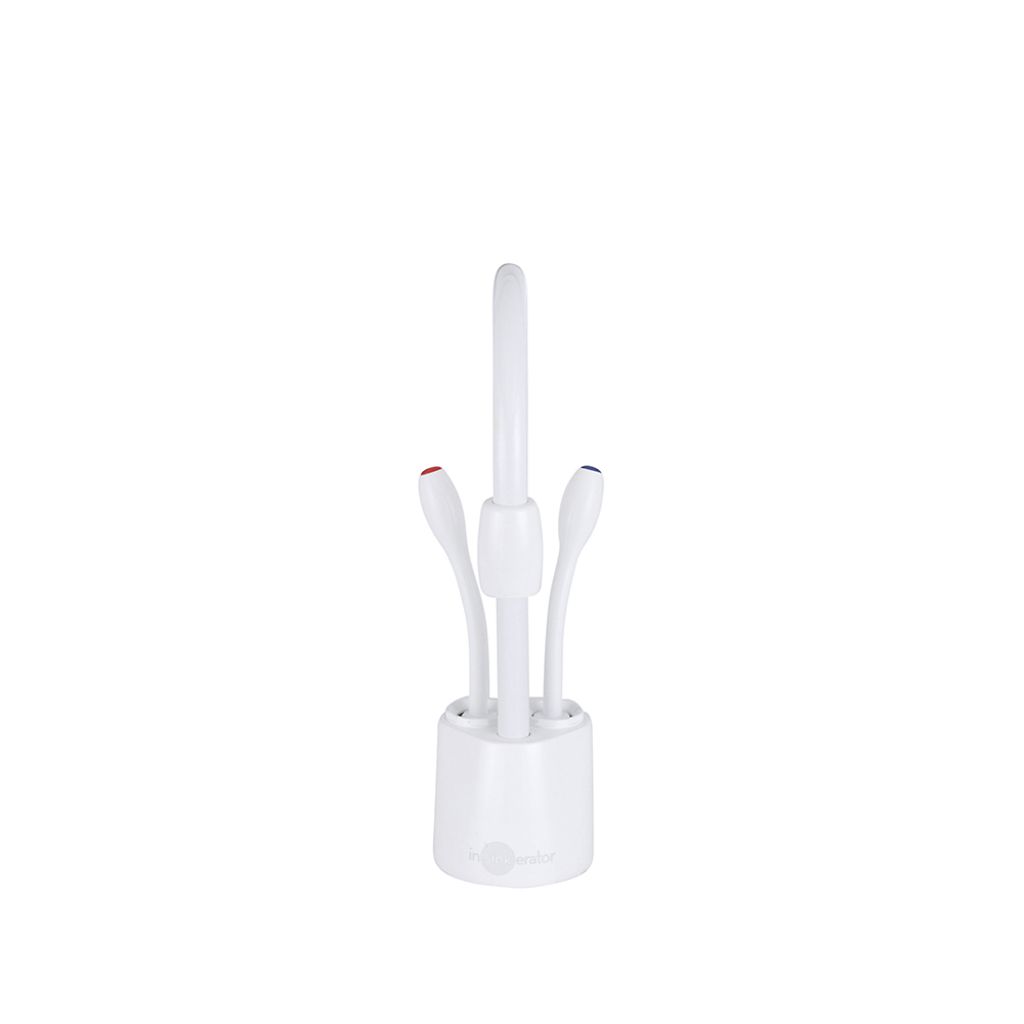 InSinkErator Indulge Contemporary HC1100 Instant Hot and Cold Water Faucet - White - 44252A - additional view