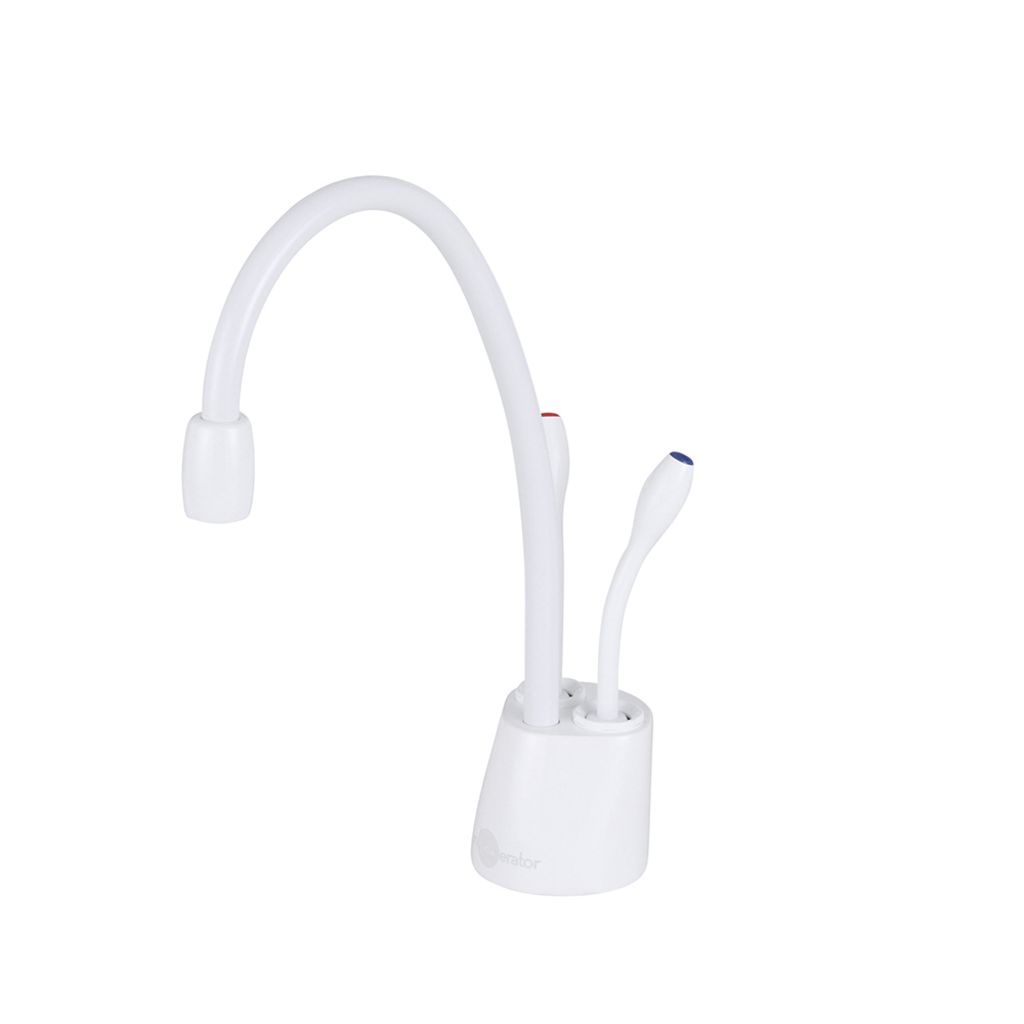 InSinkErator Indulge Contemporary HC1100 Instant Hot and Cold Water Faucet - White - 44252A - additional view