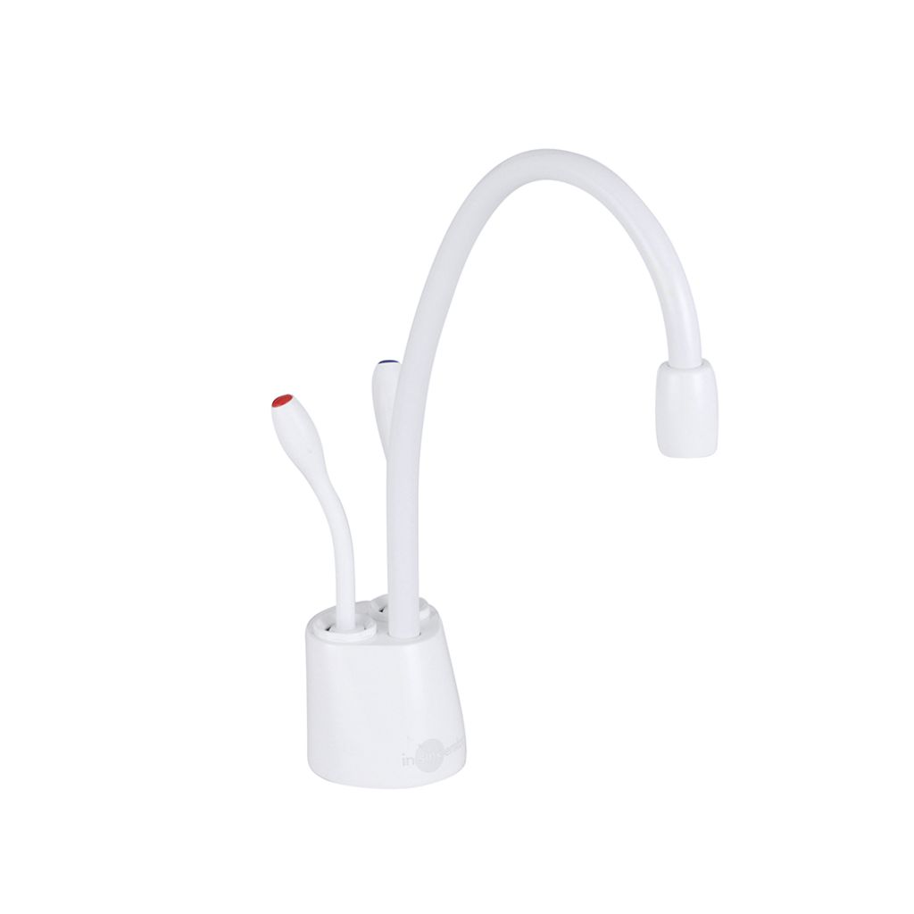 InSinkErator Indulge Contemporary HC1100 Instant Hot and Cold Water Faucet - White - 44252A - additional view