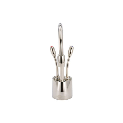 InSinkErator Indulge Contemporary HC1100 Instant Hot and Cold Water Faucet - Polished Nickel - 44252C - additional view