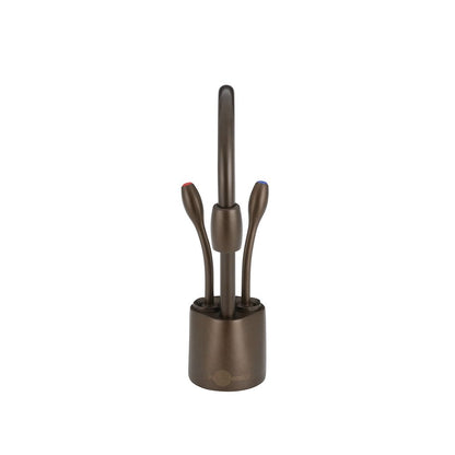 InSinkErator Indulge Contemporary HC1100 Instant Hot and Cold Water Faucet - Mocha Bronze - 44252E