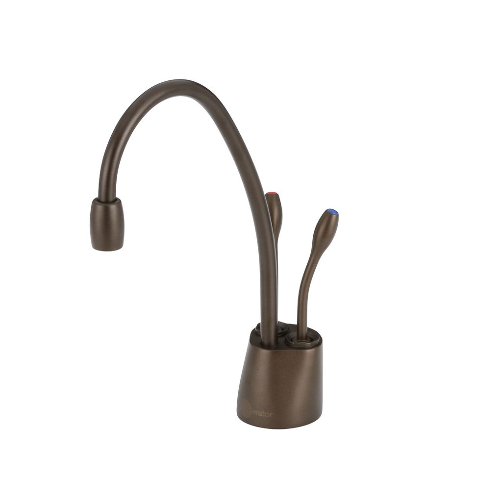InSinkErator Indulge Contemporary HC1100 Instant Hot and Cold Water Faucet - Mocha Bronze - 44252E - additional view