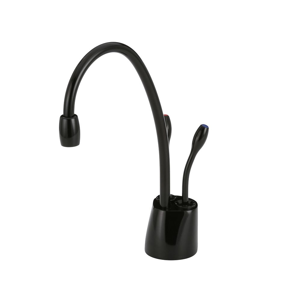 InSinkErator Indulge Contemporary HC1100 Instant Hot and Cold Water Faucet - Gloss Black - 44252G