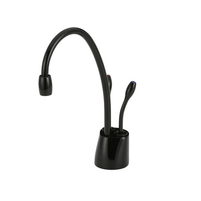 InSinkErator Indulge Contemporary HC1100 Instant Hot and Cold Water Faucet - Gloss Black - 44252G