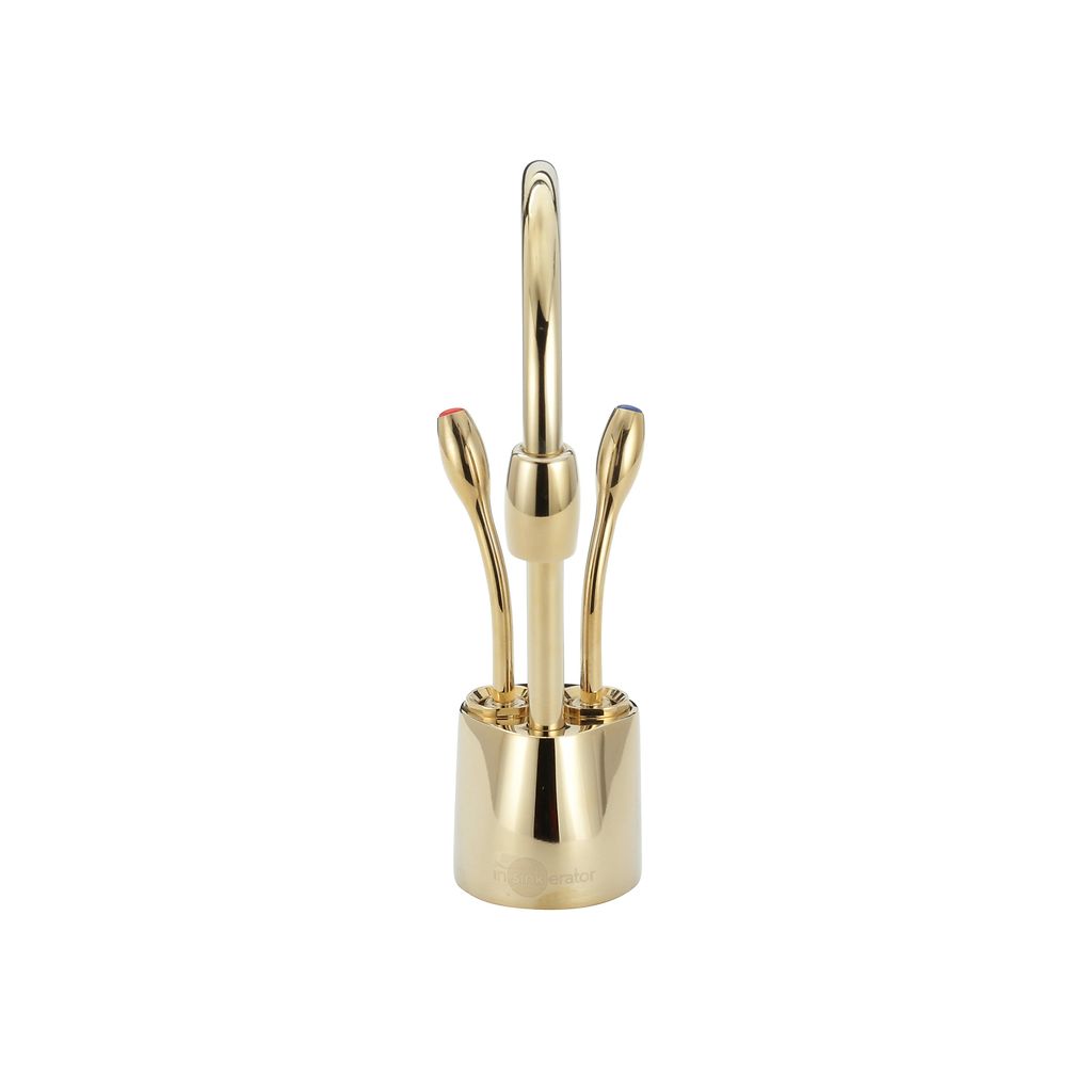 InSinkErator Indulge Contemporary HC1100 Instant Hot and Cold Water Faucet - French Gold - 44252H - additional view