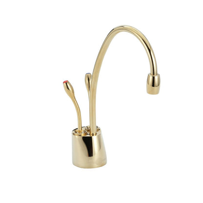 InSinkErator Indulge Contemporary HC1100 Instant Hot and Cold Water Faucet - French Gold - 44252H - additional view