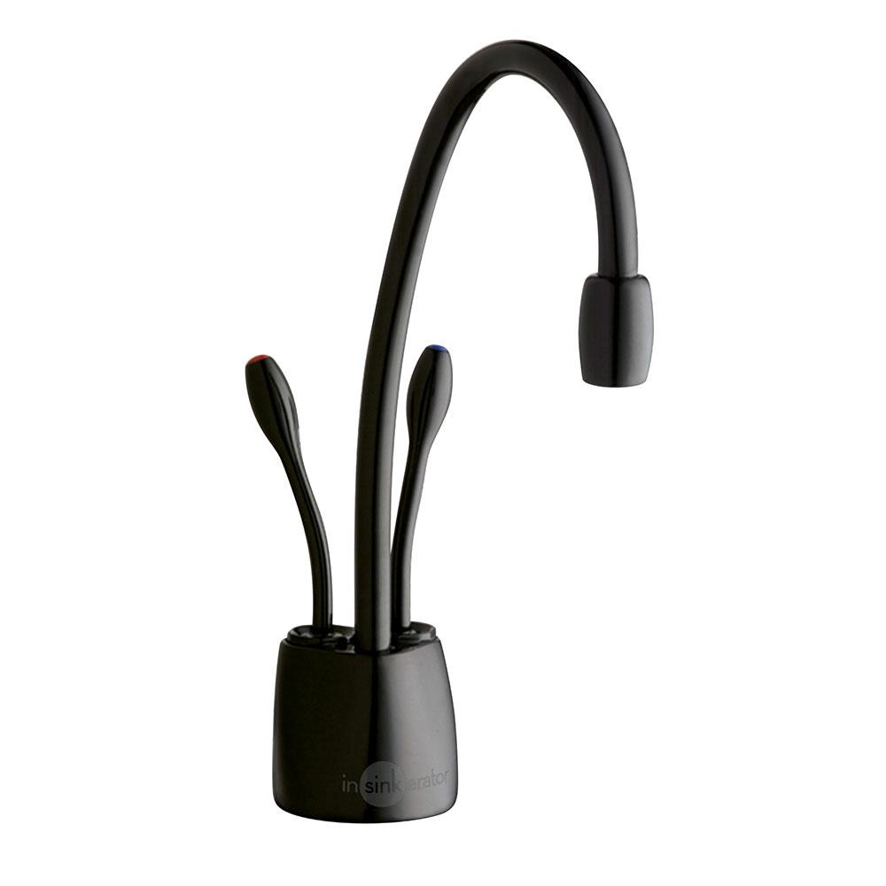 InSinkErator Indulge Contemporary HC1100 Instant Hot and Cold Water Faucet - Matte Black - 44252Y