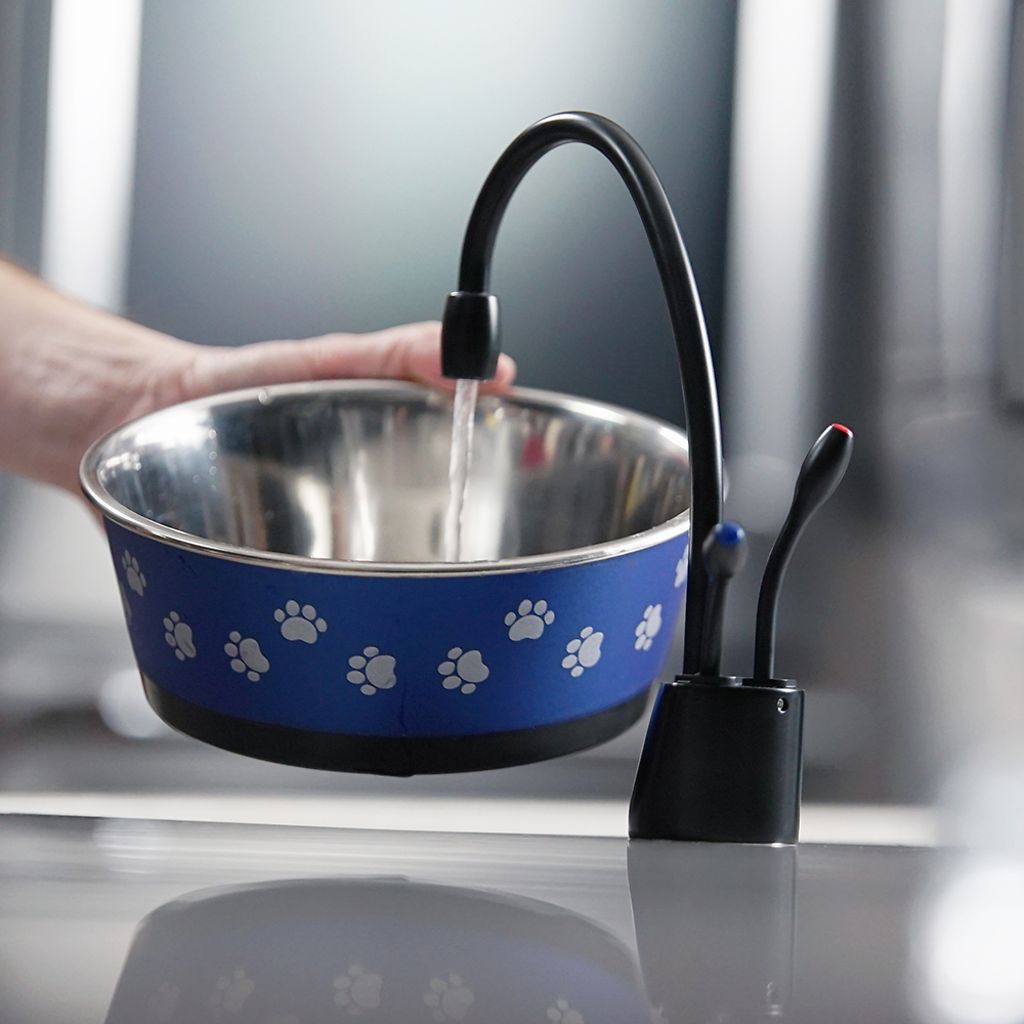 InSinkErator Indulge Contemporary HC1100 Instant Hot and Cold Water Faucet - Matte Black - 44252Y - additional view