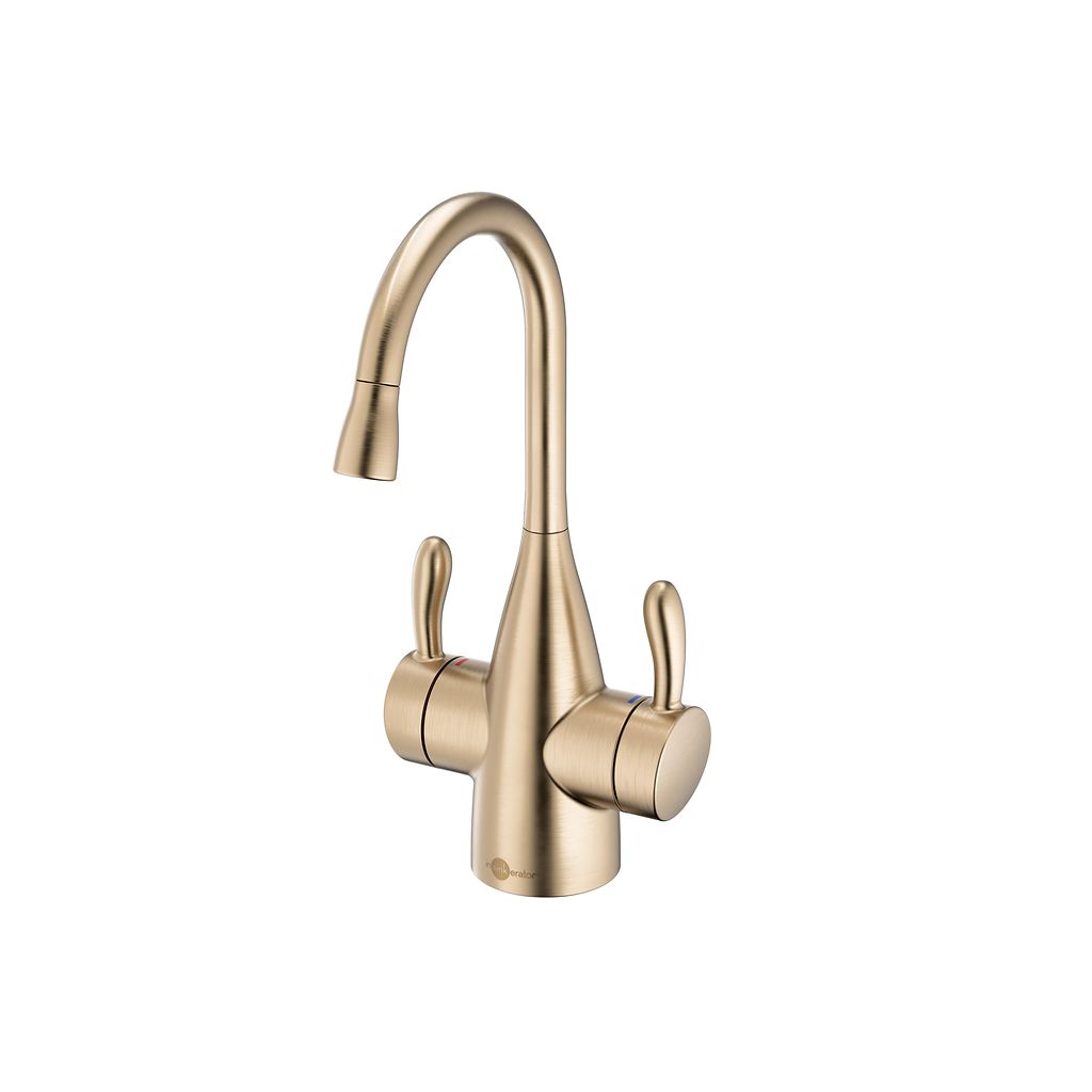 InSinkErator Transitional 1010 Instant Hot and Cold Water Faucet - Brushed Bronze - 45386AK-ISE