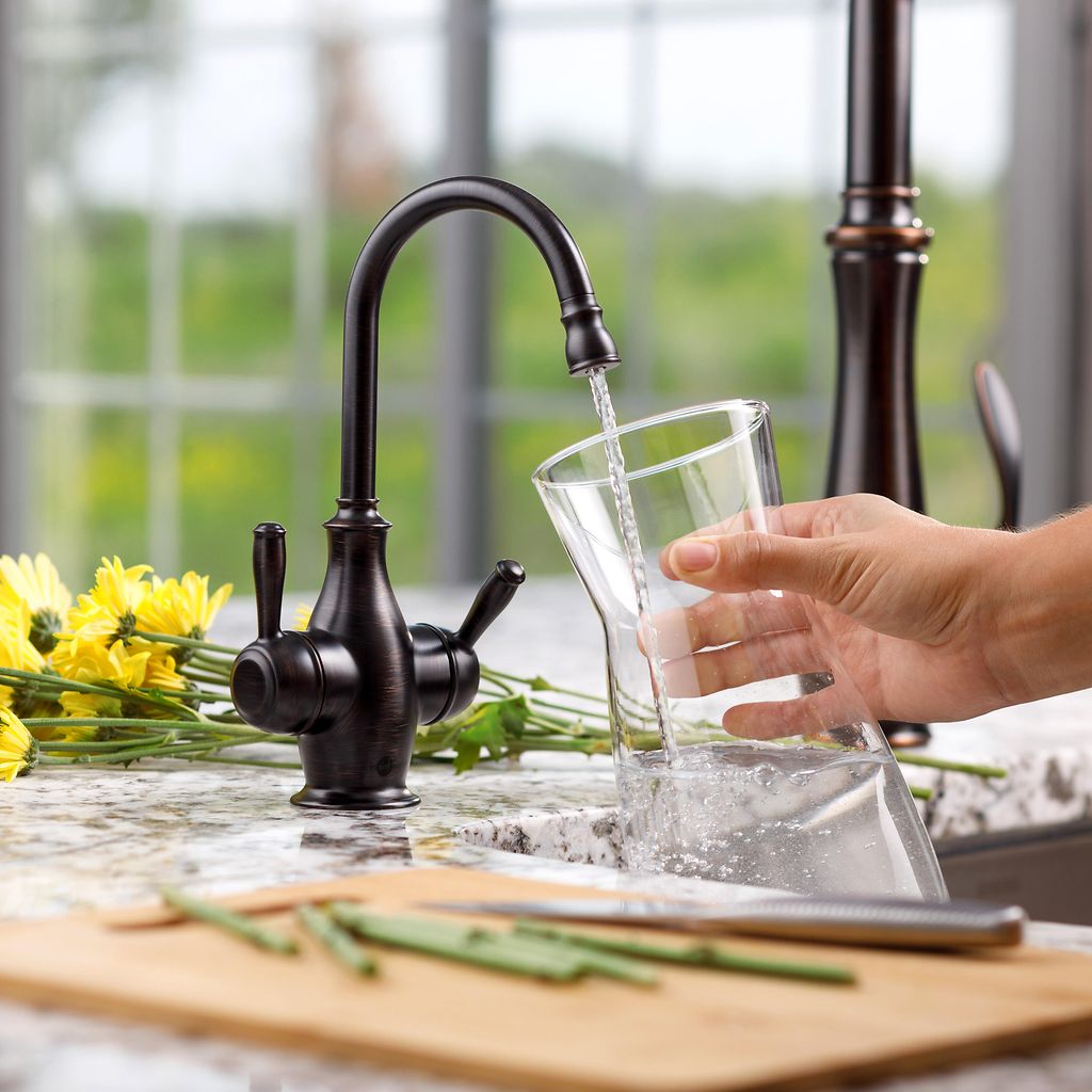 InSinkErator Traditional 2010 Instant Hot and Cold Water Faucet - Classic Oil Rubbed Bronze - 45390AH-ISE - additional view