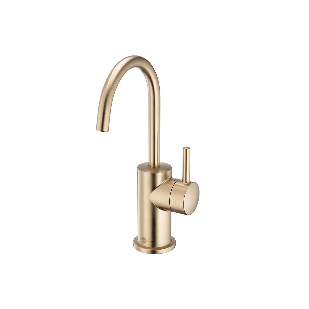 InSinkErator Modern 3010 Instant Hot Water Faucet - Brushed Bronze - 45393AK-ISE — product view