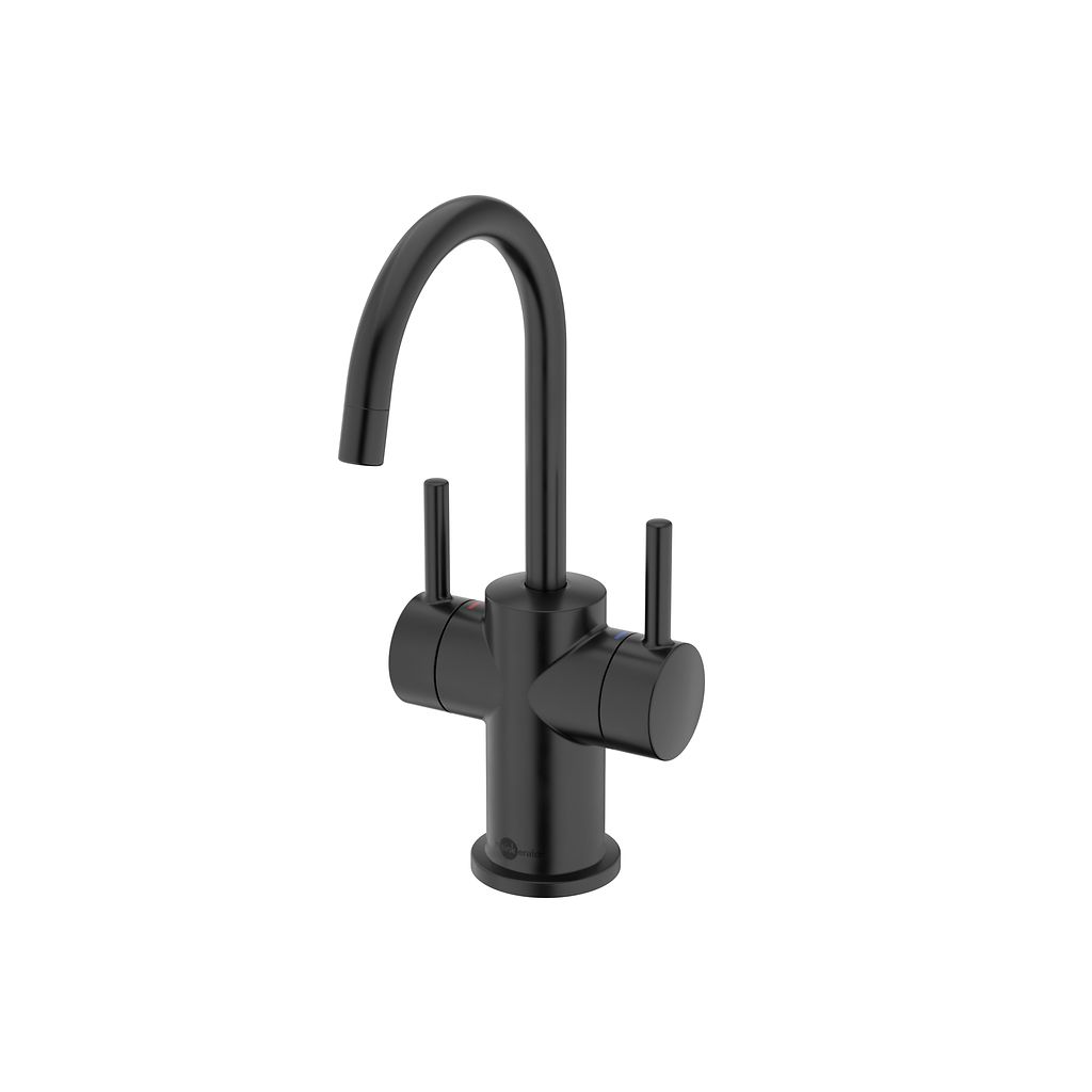 InSinkErator Modern 3010 Instant Hot and Cold Water Faucet - Matte Black - 45394Y-ISE — product view