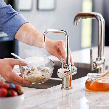 InSinkErator Modern 3020 Instant Hot and Cold Water Faucet - Polished Nickel - 45396C-ISE — manufacturer gallery view 2