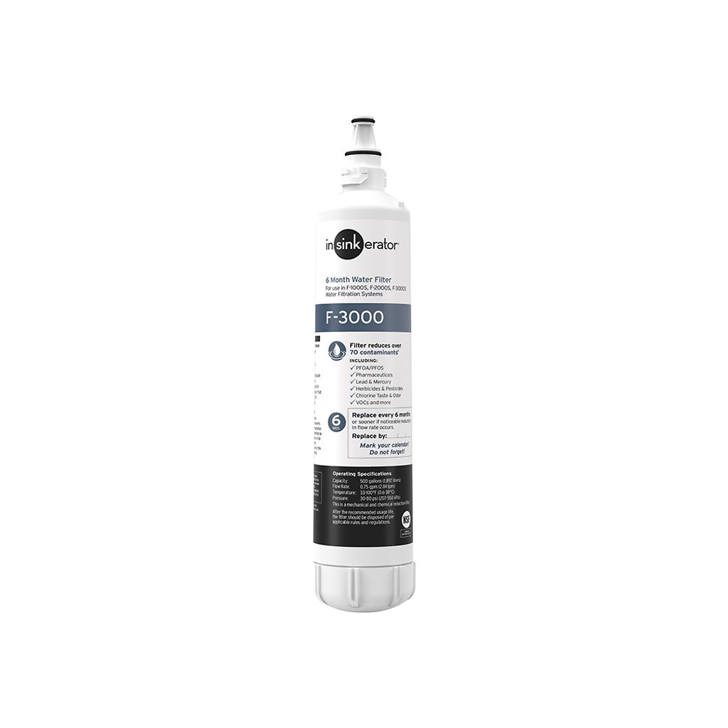 InSinkErator F-3000 Replacement Water Filter - 1-Pack - 45621-ISE