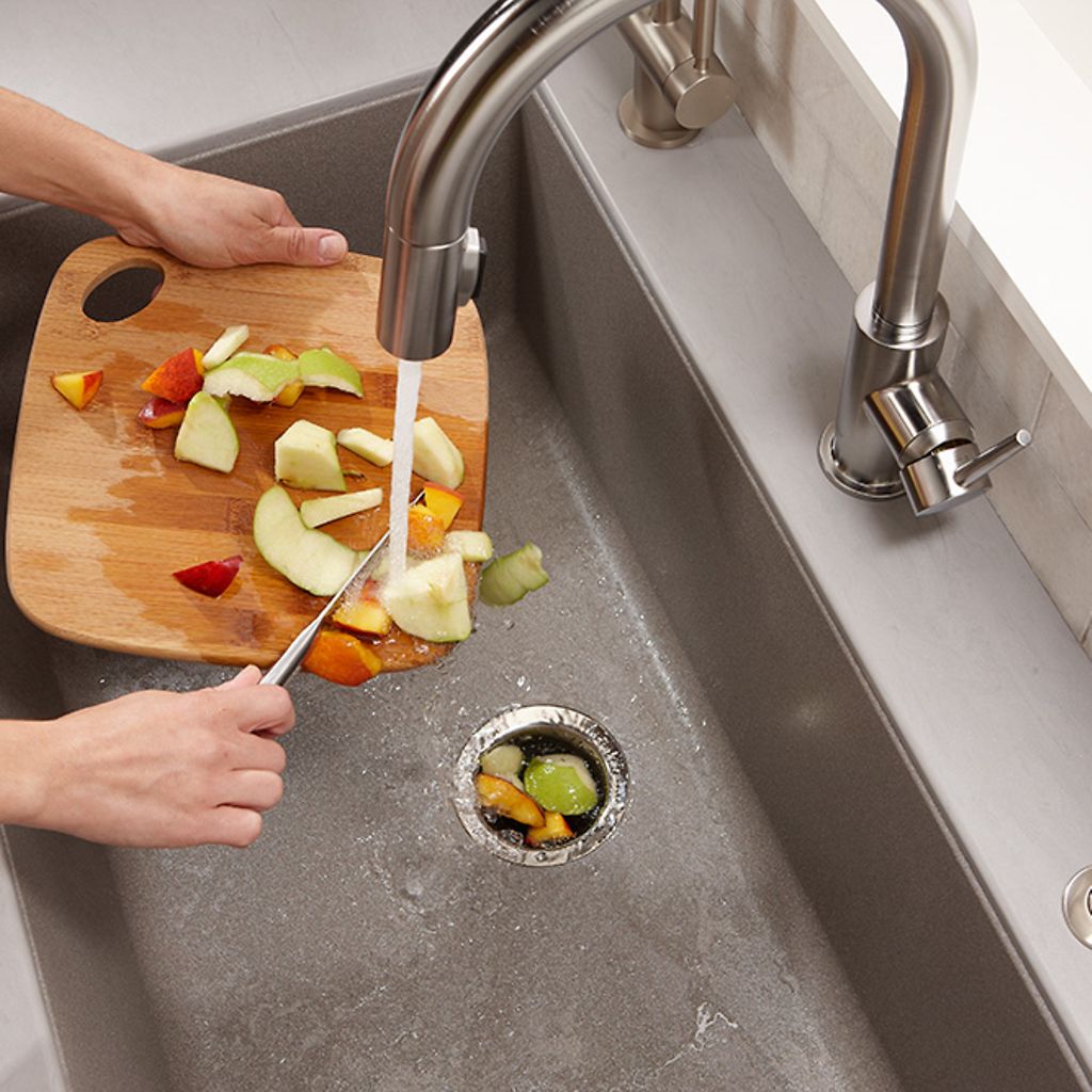 InSinkErator SinkTop Switch - Dual Outlet with Chrome and White Buttons - 76696 — manufacturer gallery view 4