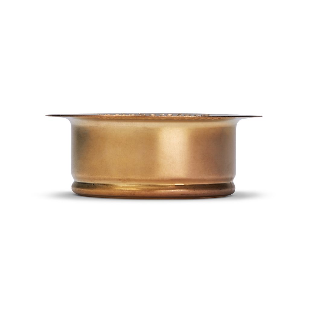 InSinkErator Sink Flange - Brushed Bronze - 77677 - Side view