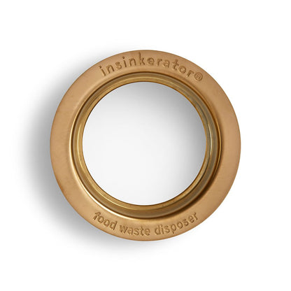 InSinkErator Sink Flange - Brushed Bronze - 77677 - Top view